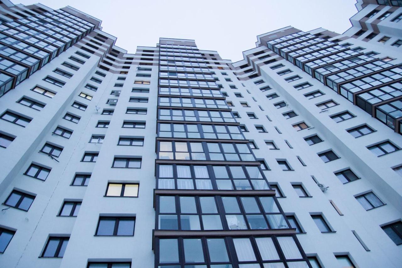 Уютная Квартира В Новом Доме Недалеко От Центра Minsk Exteriör bild